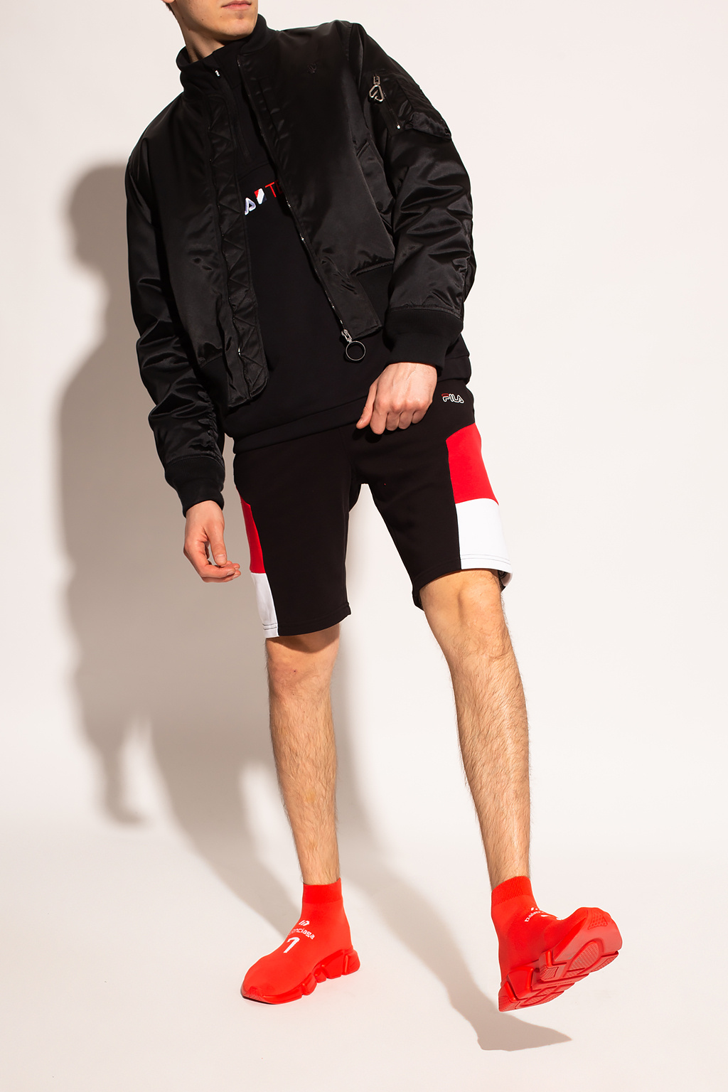 Fila Track jacket with stand-up collar